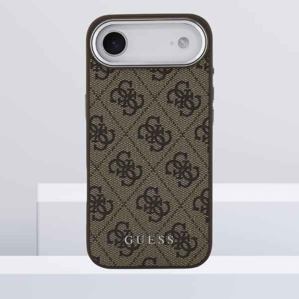 Etui Guess 4G Classic Logo MagSafe do    iPhone Air brązowy
