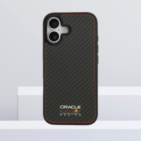 Etui Red Bull Kevlar Logo Matt MagSafe   do iPhone 17 czarny