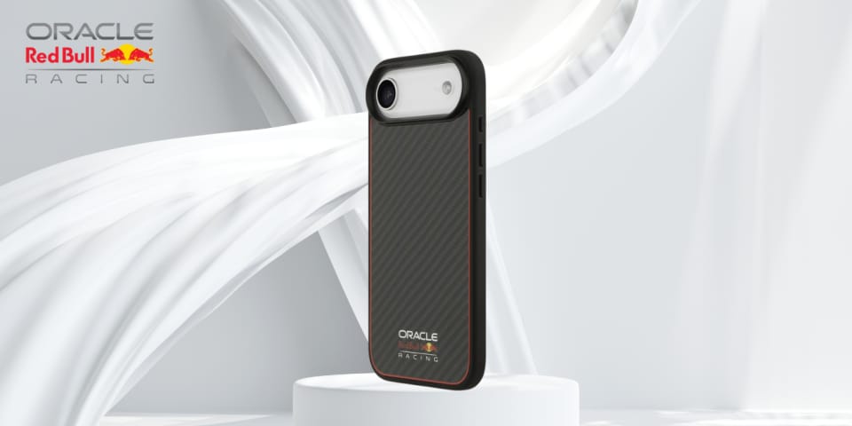 Etui Red Bull Kevlar Logo Matt MagSafe   do iPhone Air czarny