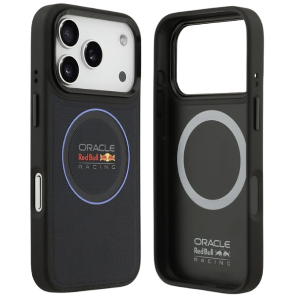 Etui Red Bull Meshed Blue Ring & Metal   Buttons MagSafe do iPhone 17 Pro granatowy