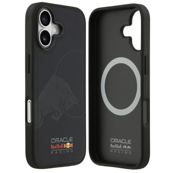 Etui Red Bull Meshed Debossed Bull       MagSafe do iPhone 17 granatowy
