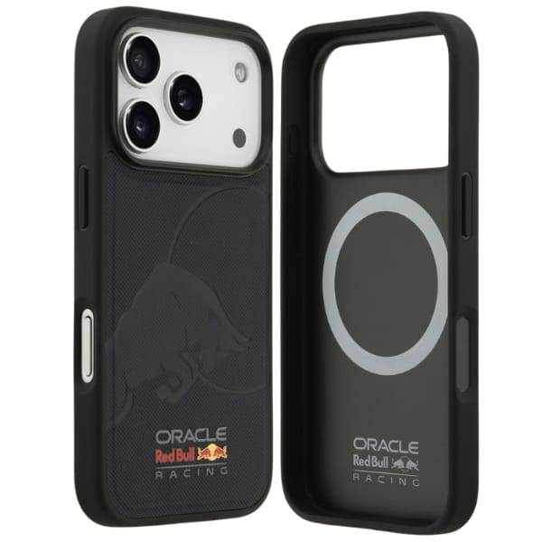 Etui Red Bull Meshed Debossed Bull       MagSafe do iPhone 17 Pro granatowy