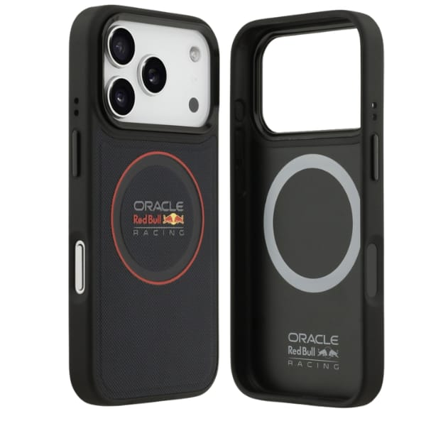 Etui Red Bull Meshed Red Ring & Metal    Buttons MagSafe do iPhone 17 Pro granatowy