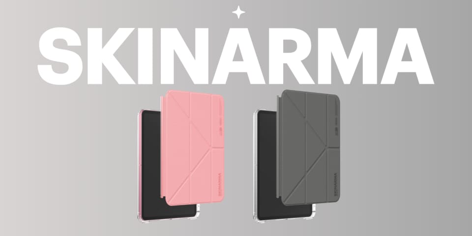 Etui Skinarma Zeta do iPad 11" A16       (2025) / iPad 10.9" 10 gen. (2022) różowy