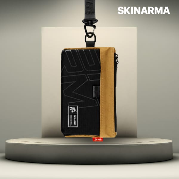 Torebka na telefon Skinarma Jager        brązowy
