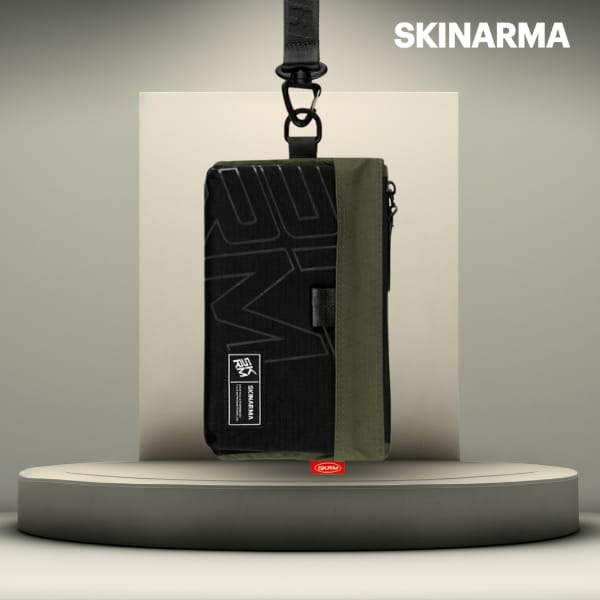 Torebka na telefon Skinarma Jager        oliwkowy