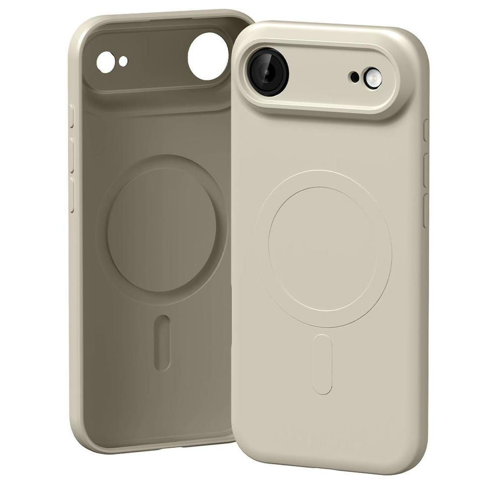 Etui Mercury Semi-Silicone MagSafe do    iPhone Air kamienny