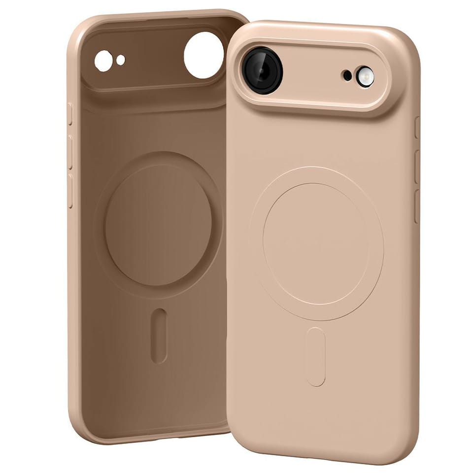 Etui Mercury Semi-Silicone MagSafe do    iPhone Air różowo-piaskowy