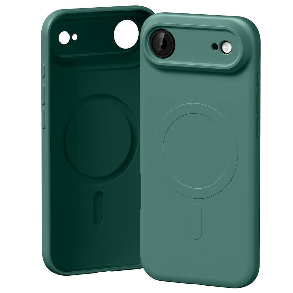 Etui Mercury Semi-Silicone MagSafe do    iPhone Air zielony