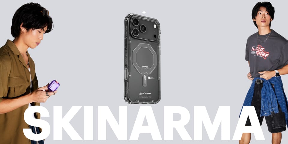 Etui Skinarma Saido do iPhone 17 Pro Max Magnetic Charging grafitowy