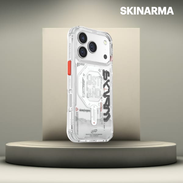 Etui Skinarma Sonix do iPhone 17 Pro     Magnetic Charging przezroczysty