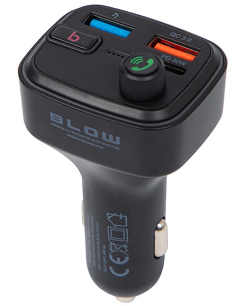 Transmiter FM Blow Bluetooth 5.3 +QC3.0 +PD 30W