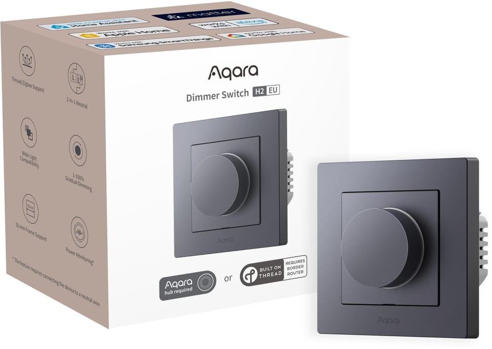 AQARA DIMMER SWITCH H2 EU GREY