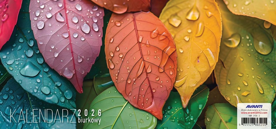 Kalendarz biurkowy poprzeczny KBP AVANTI