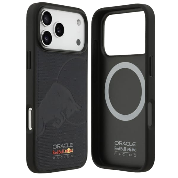 Etui Red Bull Meshed Debossed Bull       MagSafe do iPhone 17 Pro Max granatowy