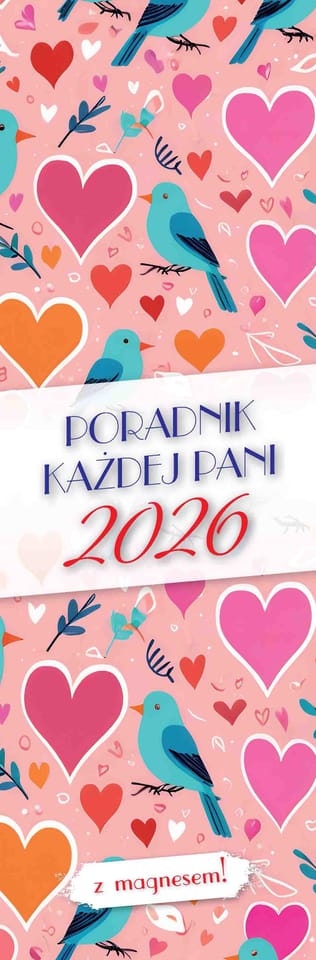 Kalendarz zdzierak z magnesem PORADNIK KAŻDEJ PANI KKP-M AVANTI