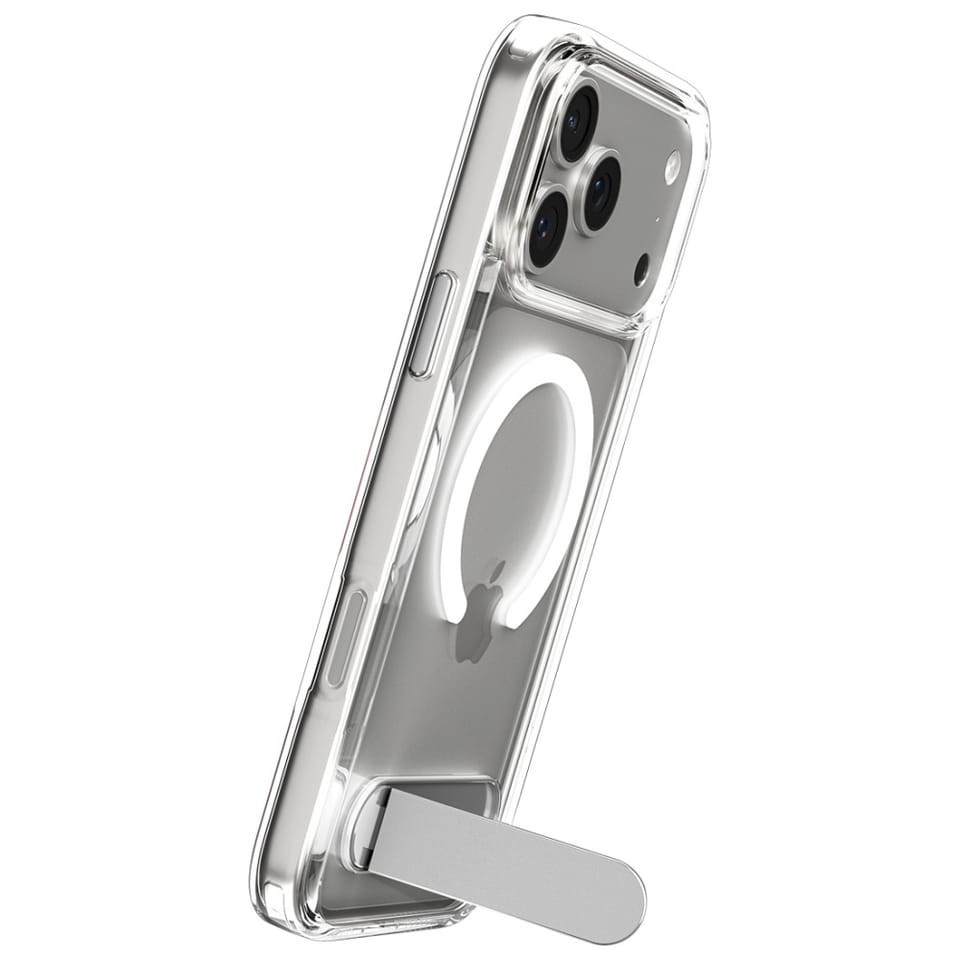 Etui Spigen Ultra Hybrid "S" Mag MagSafe do iPhone 17 Pro Max biały