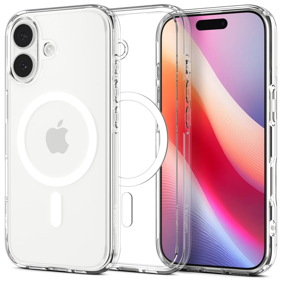Etui Spigen Ultra Hybrid Mag MagSafe do  iPhone 17 biały