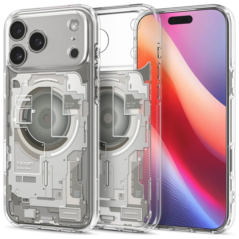 Etui Spigen Ultra Hybrid Mag MagSafe do  iPhone 17 Pro zero one titanium