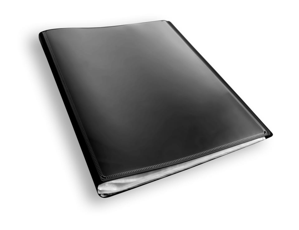 Teczka ofertowa A4 PP 40 koszulek CZARNA BT630-V40 TETIS