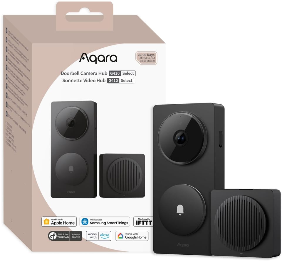 AQARA DOORBELL CAMERA HUB G410 SELECT BLACK