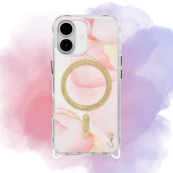 Etui UNIQ Coehl Aeris do iPhone 17       Magnetic Charging różowy
