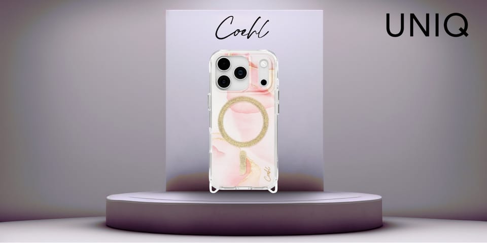Etui UNIQ Coehl Aeris do iPhone 17 Pro   Magnetic Charging różowy