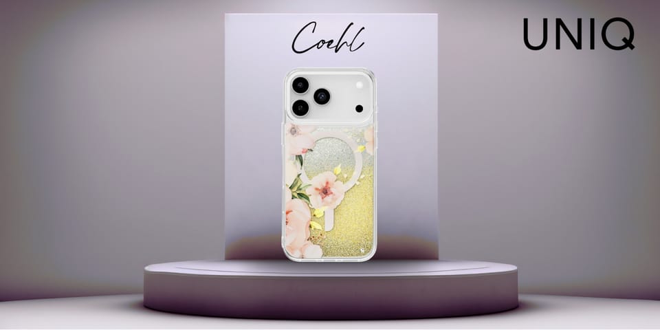 Etui UNIQ Coehl Fleurette do iPhone 17   Pro Max Magnetic Charging