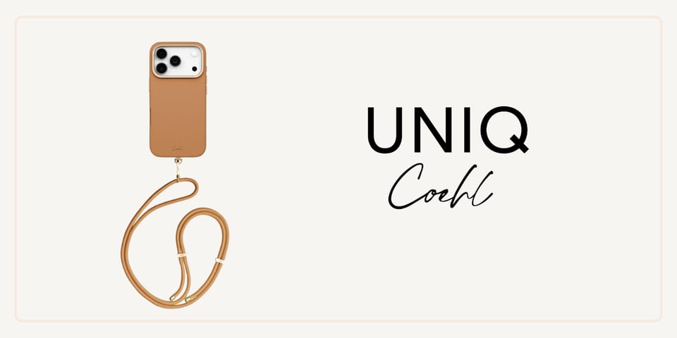 Etui UNIQ Coehl Mirelle do iPhone 17 Pro Magnetic Charging brązowy