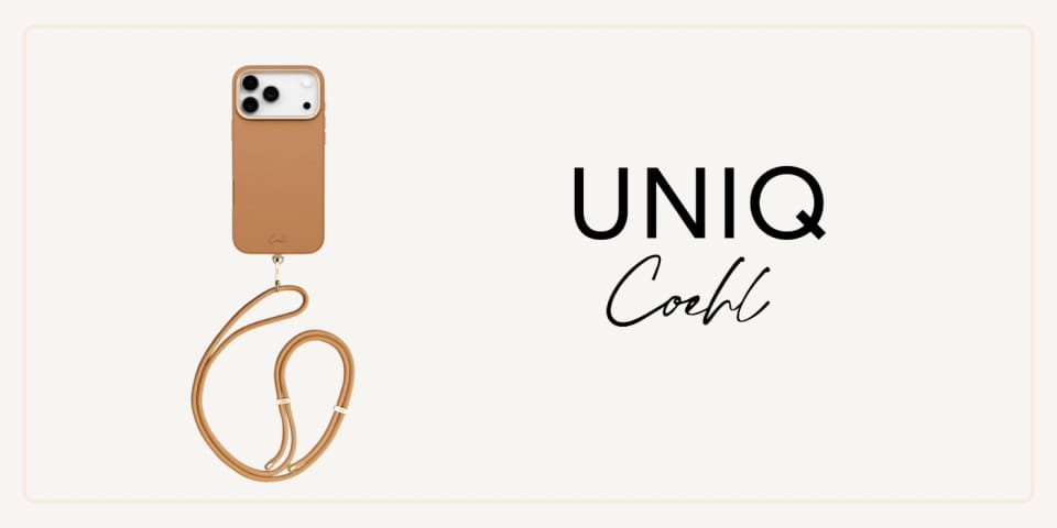 Etui UNIQ Coehl Mirelle do iPhone 17 Pro Max Magnetic Charging brązowy