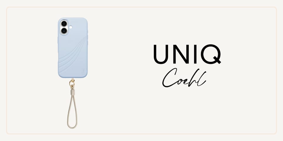 Etui UNIQ Coehl Serina do iPhone 17      Magnetic Charging niebieski