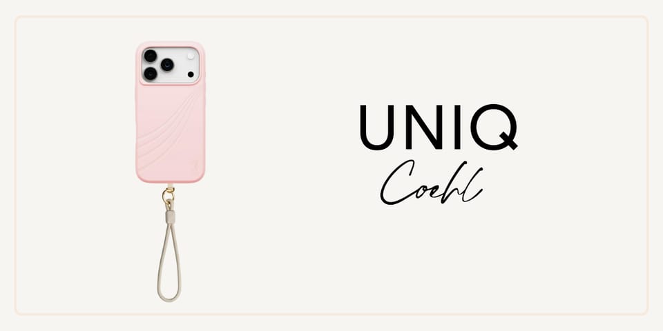 Etui UNIQ Coehl Serina do iPhone 17 Pro  Magnetic Charging różowy