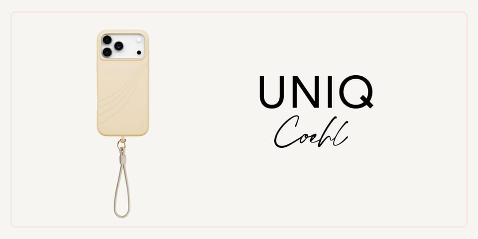 Etui UNIQ Coehl Serina do iPhone 17 Pro  Max Magnetic Charging beżowy