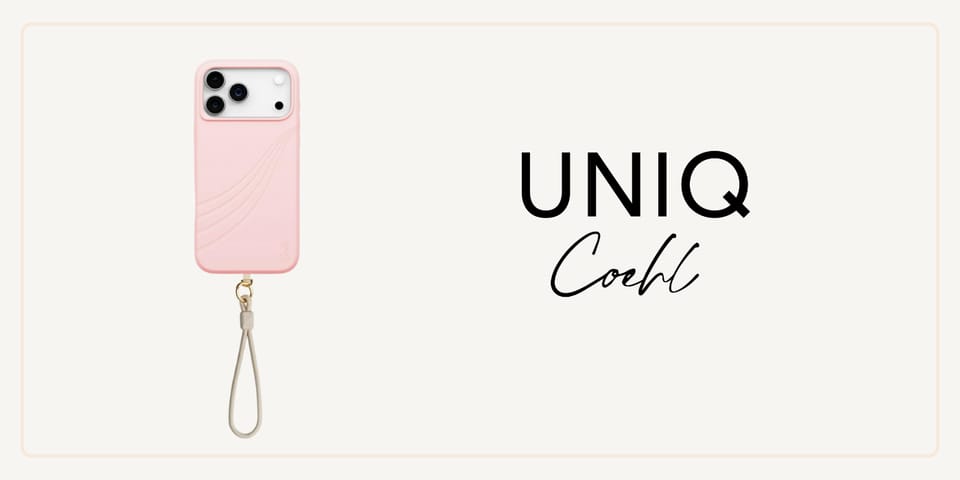 Etui UNIQ Coehl Serina do iPhone 17 Pro  Max Magnetic Charging różowy