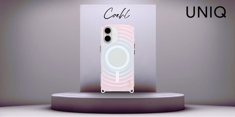 Etui UNIQ Coehl Vela do iPhone 17        Magnetic Charging opal