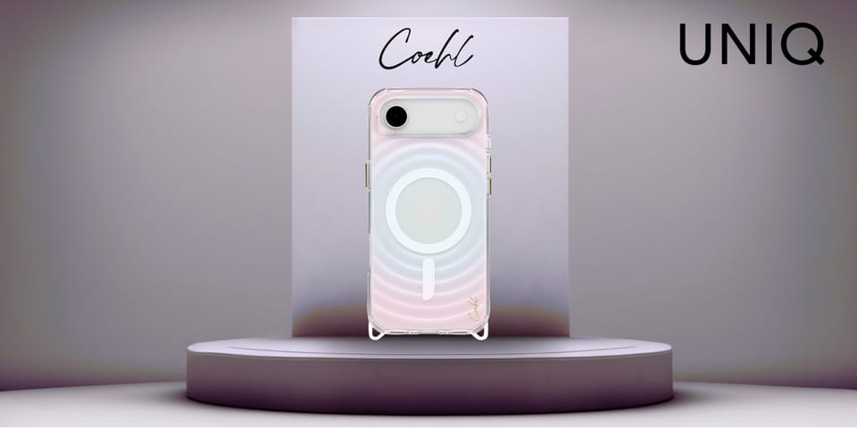 Etui UNIQ Coehl Vela do iPhone Air       Magnetic Charging opal