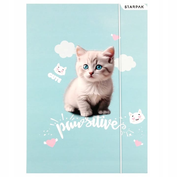 Teczka z gumką A4 KITTY 553545 STARPAK