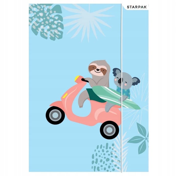 Teczka z gumką A4 KOALA 536503 STARPAK