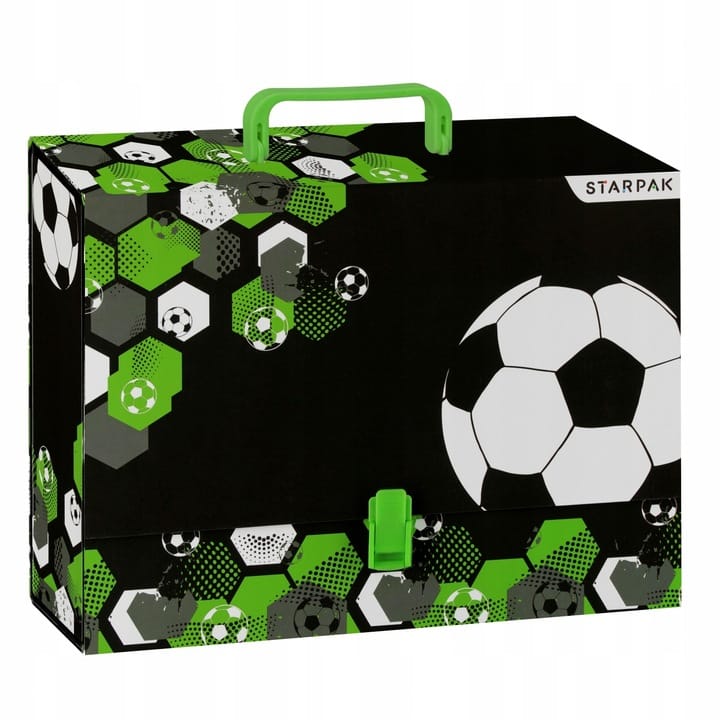 Teczka z rączką A4/95mm FOOTBALL 553551 STARPAK