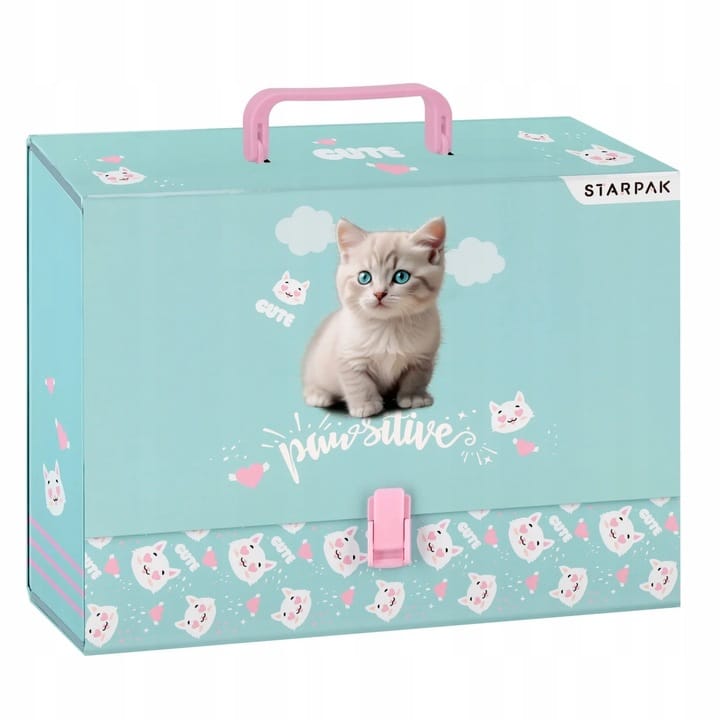 Teczka z rączką A4/95mm KITTY 559315 STARPAK