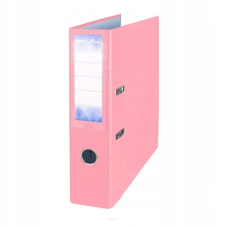 Segregator PETITE OFFICE A4/75mm pastelowy różowy PO54577 STRIGO