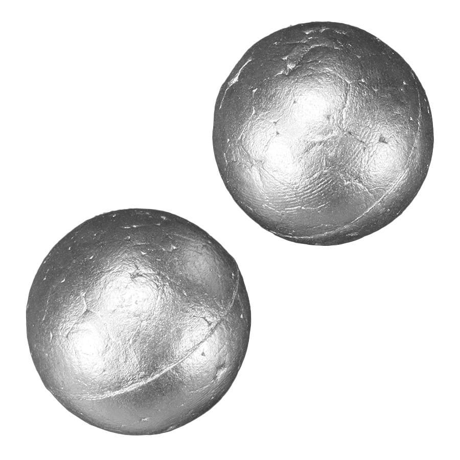 Kulki styropianowe 25mm (12 sztuk) srebrne 623442 TITANUM