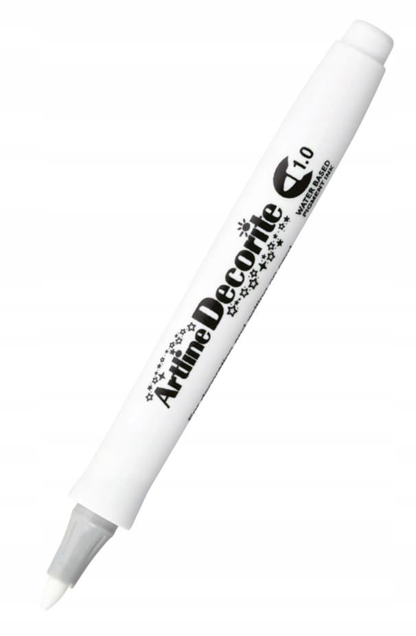 Marker dekoracyjny DECORITE 1mm biały ARTLINE AR-033 TOMA
