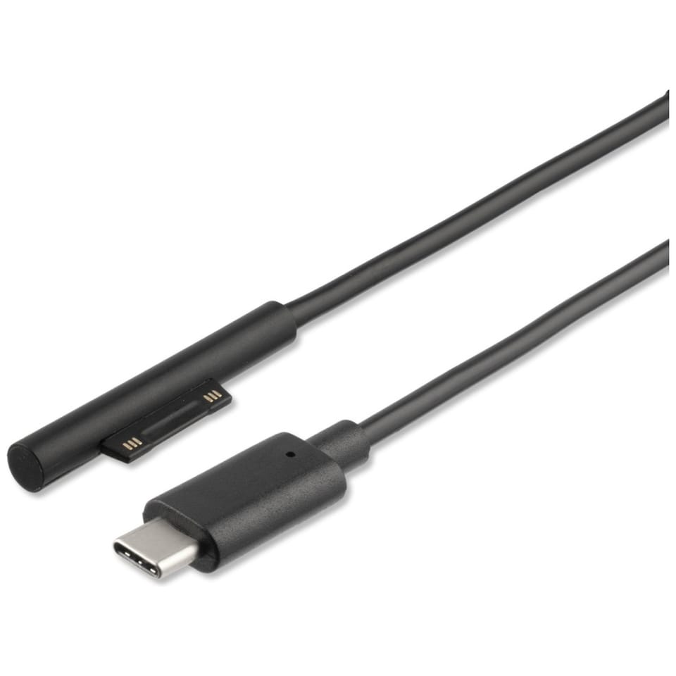 Kabel 4smarts Connect Cable USB-C 5A 1m  do Microsoft Surface czarny