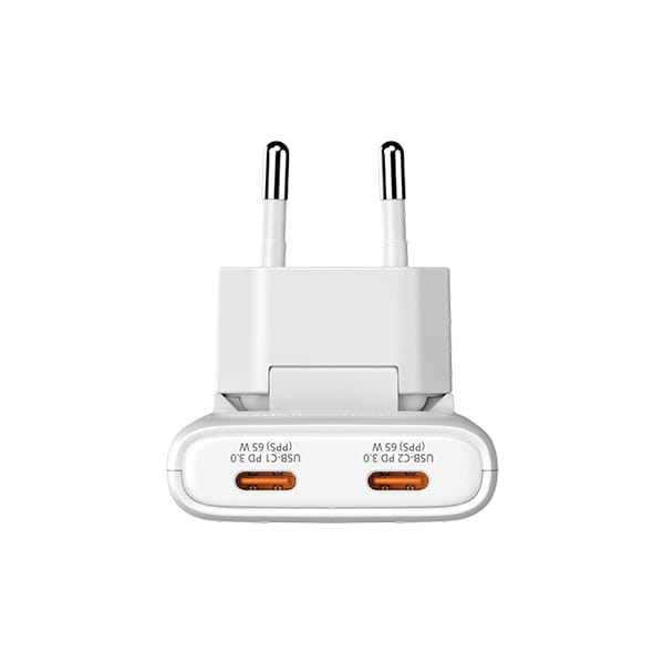 Ładowarka sieciowa Verbatim Fold n Go    GaN 65W biały 32355