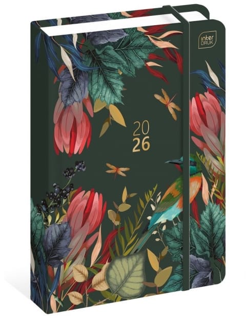 Kalendarz książkowy 2026 A5 384 Metallic Savage INTERDRUK