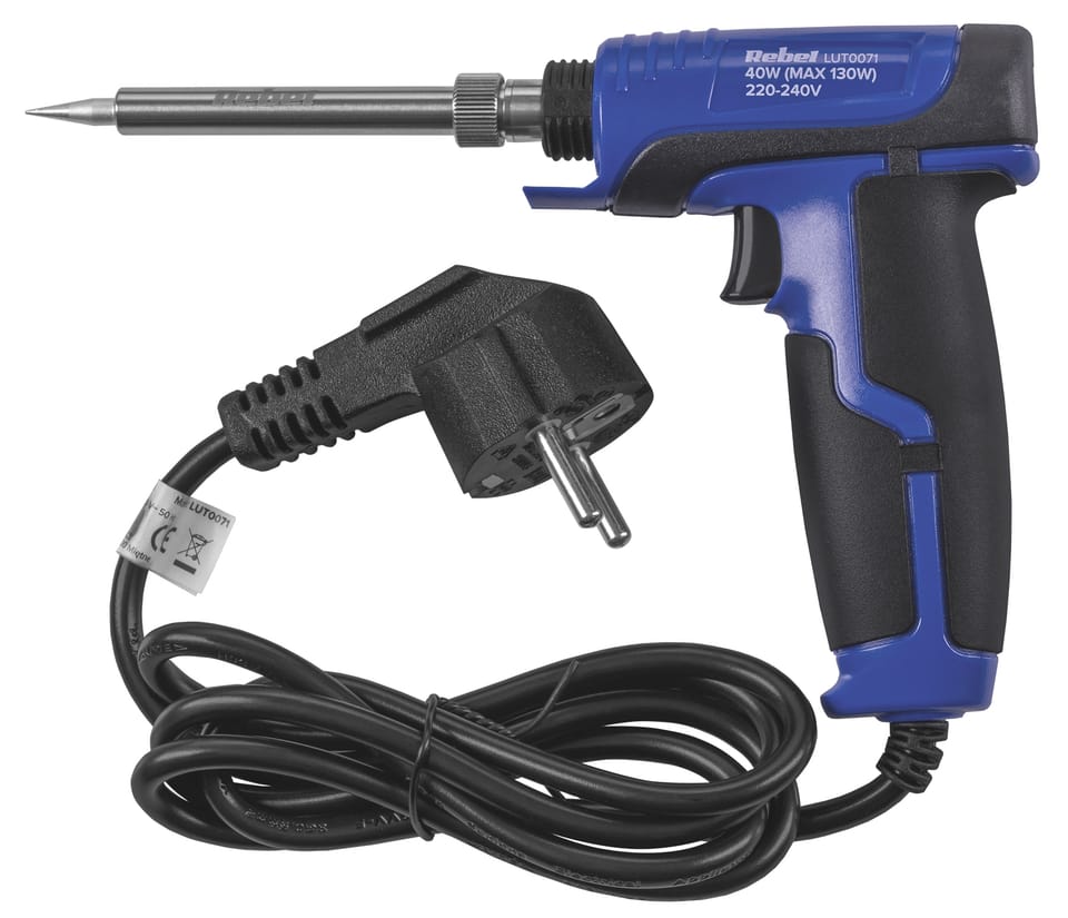 Lutownica LUT0071 30/130W pistolet, ceramiczna grzałka