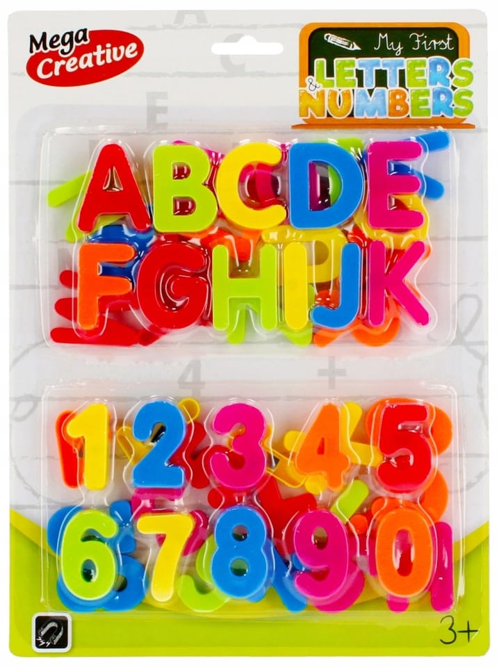 Literki i Cyferki magnetyczne Mega Creative 462721