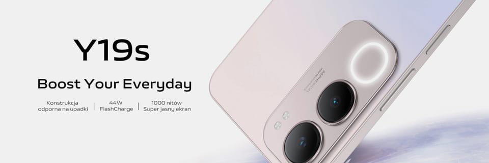 Telefon VIVO Y19s 8/256 GB Srebrny