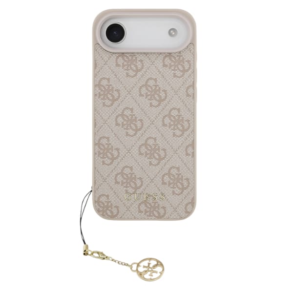 Etui Guess 4G Charms Collection MagSafe  do iPhone Air różowy